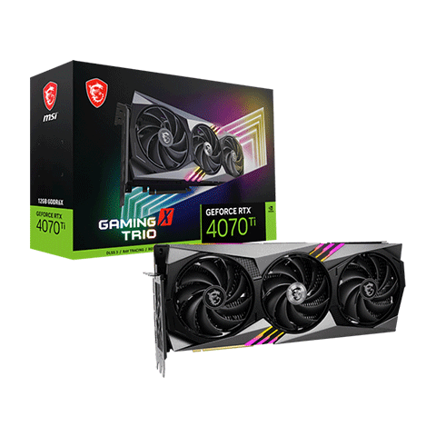 کارت گرافیک MSI RTX 4070 Ti GAMING X TRIO 12GB