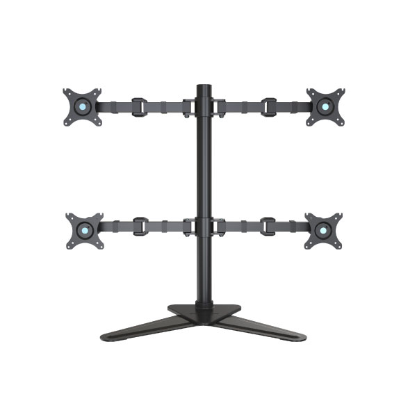 پایه نگهدارنده چهار مانیتور رو میزی مدل WLA009