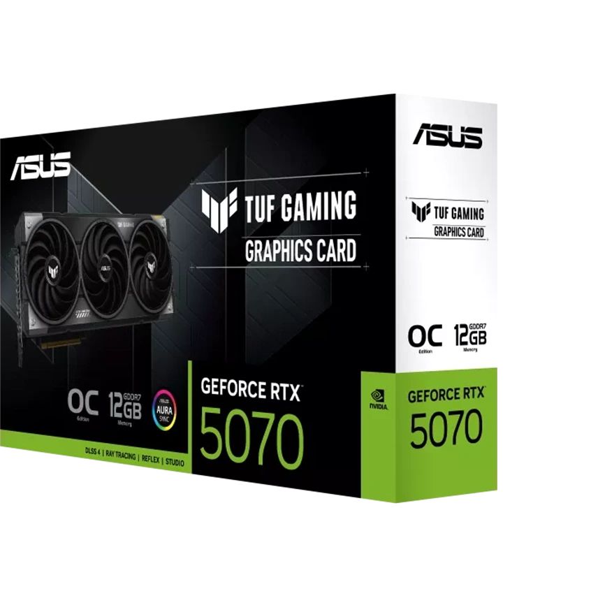 کارت گرافیک ایسوس مدل ASUS TUF Gaming GeForce RTX 5070 12GB GDDR7 OC Edition