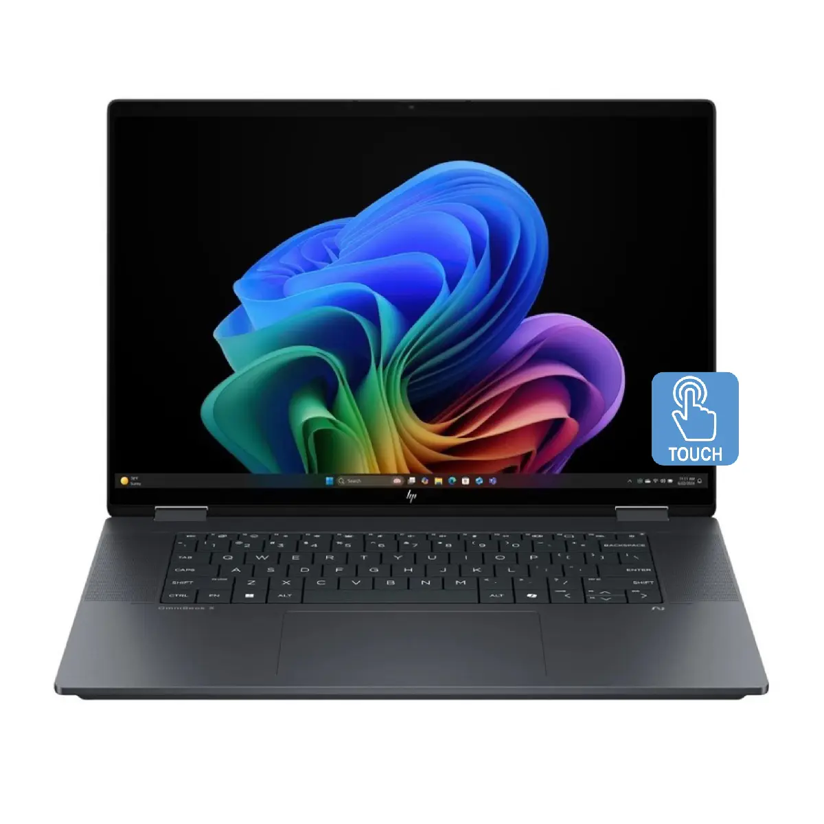 لپ تاپ اچ پی 16 اینچی مدل HP OmniBook X Flip AS0023DX Ultra 7 256V 16GB 1TB Intel Arc140V
