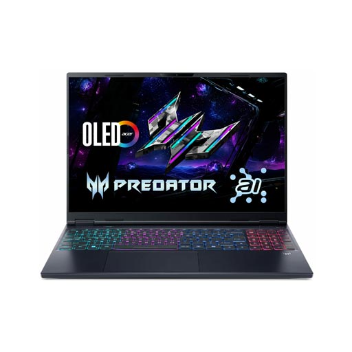 لپ تاپ 15.6 اینچی ایسر مدل ACER Predator Helios Neo 16S AI PHN16S-71-91AW Core Ultra 9 275HX 16GB 1TBSSD RTX 5060